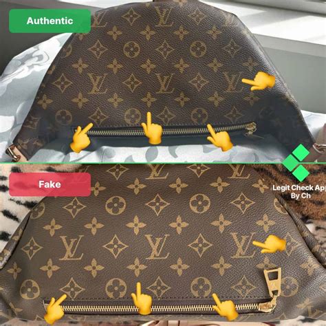 louis vuitton purse see both image fake and real|louis vuitton knockoff vs real.